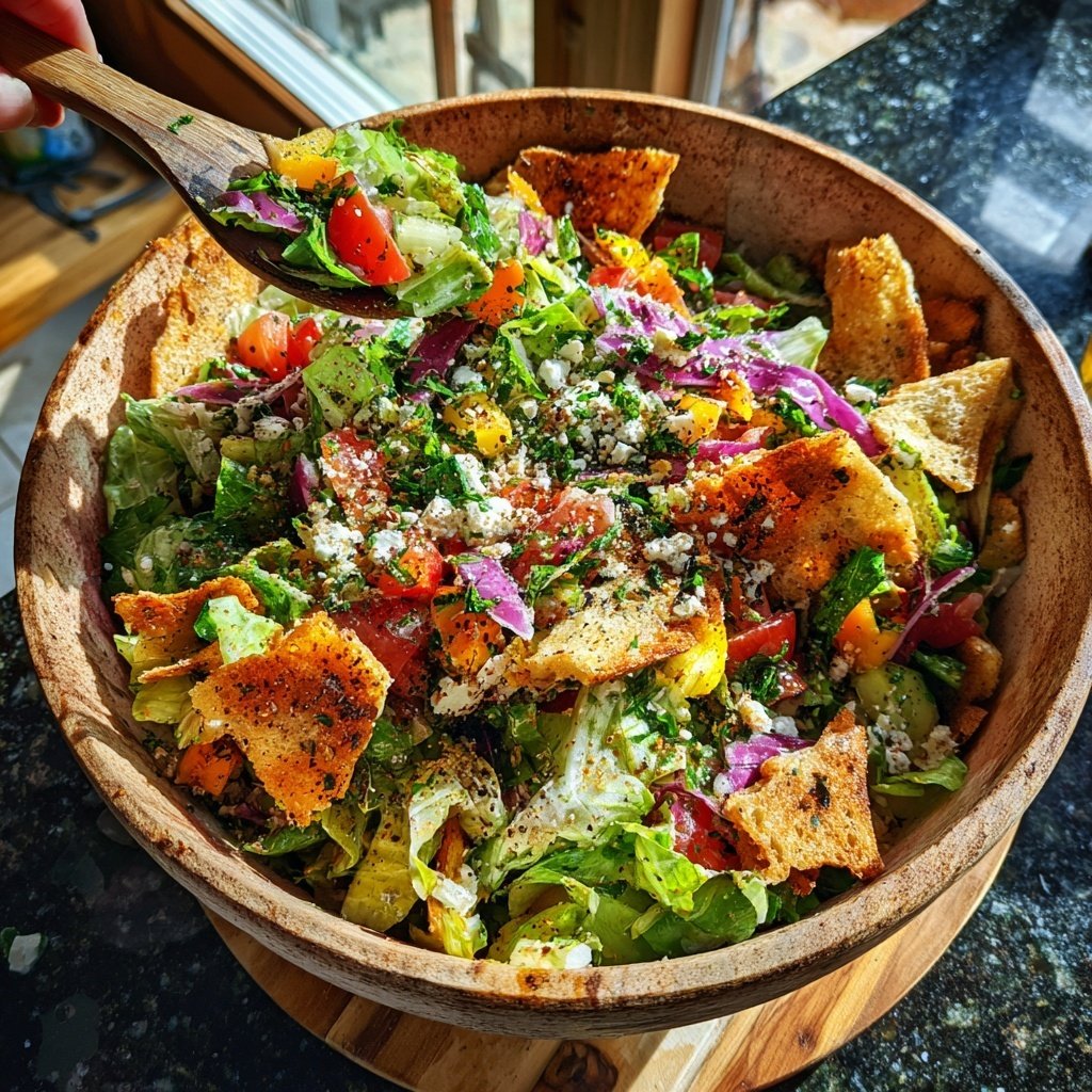 Fattoush Salad with Sumac
