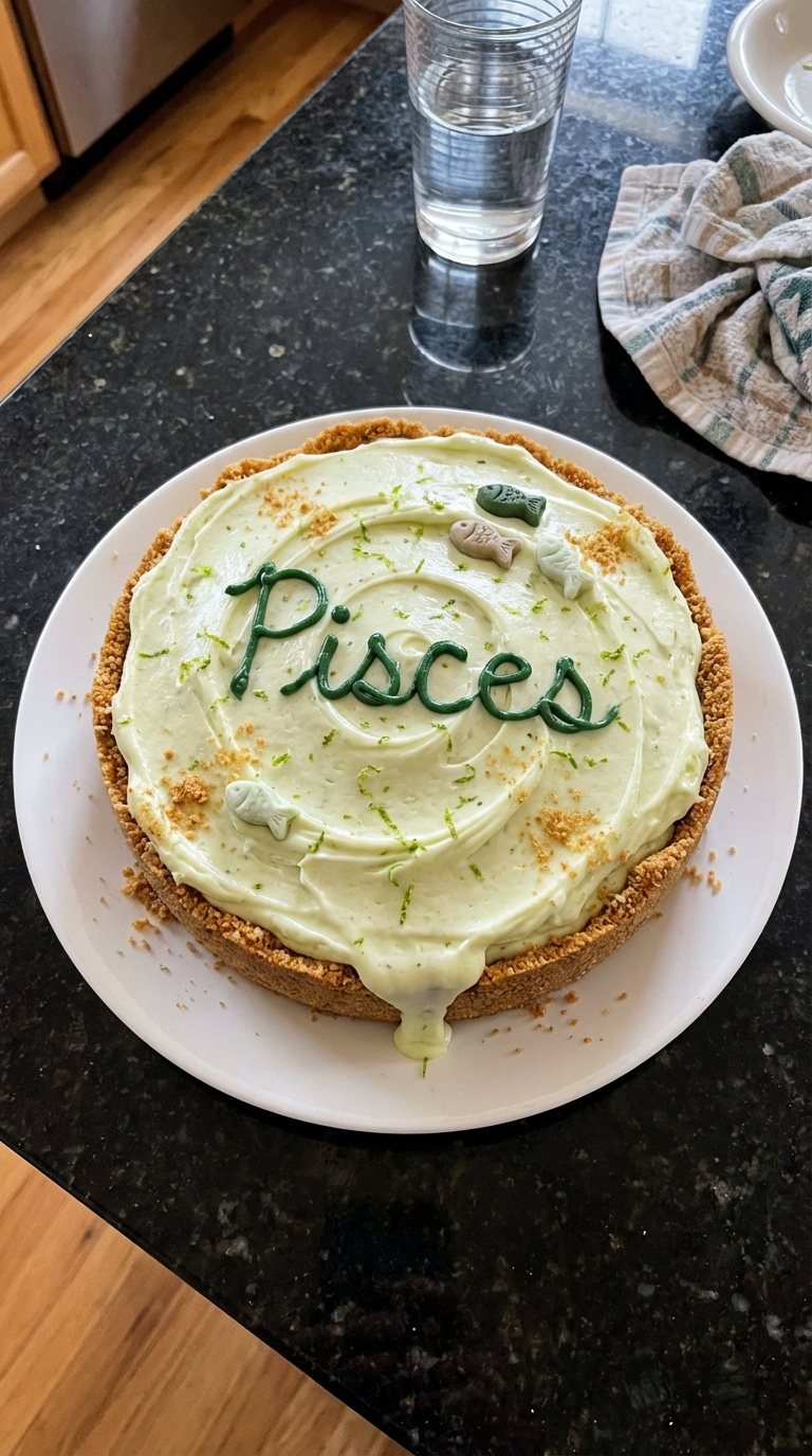 Key Lime Pisces Cake