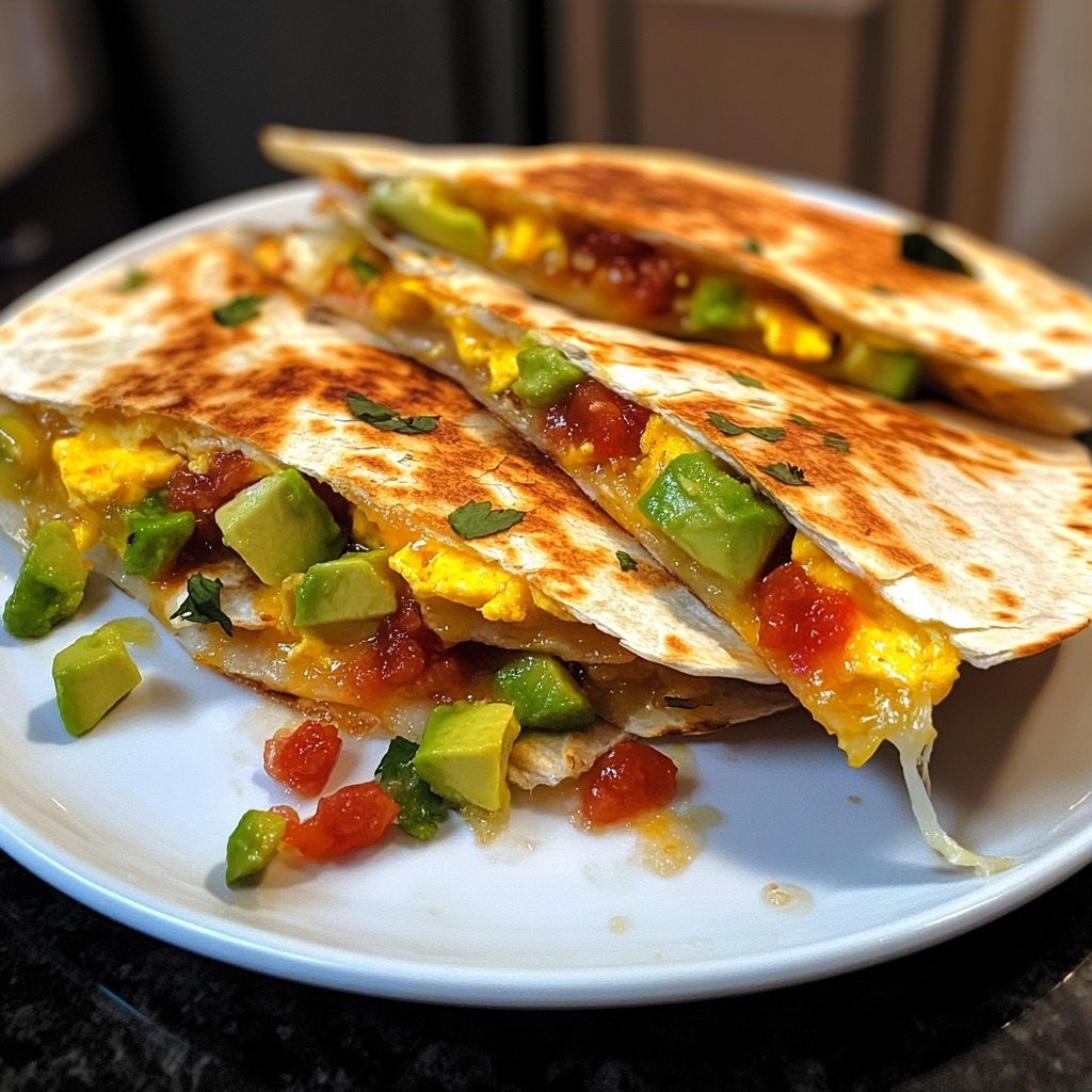 Fried Egg Quesadilla