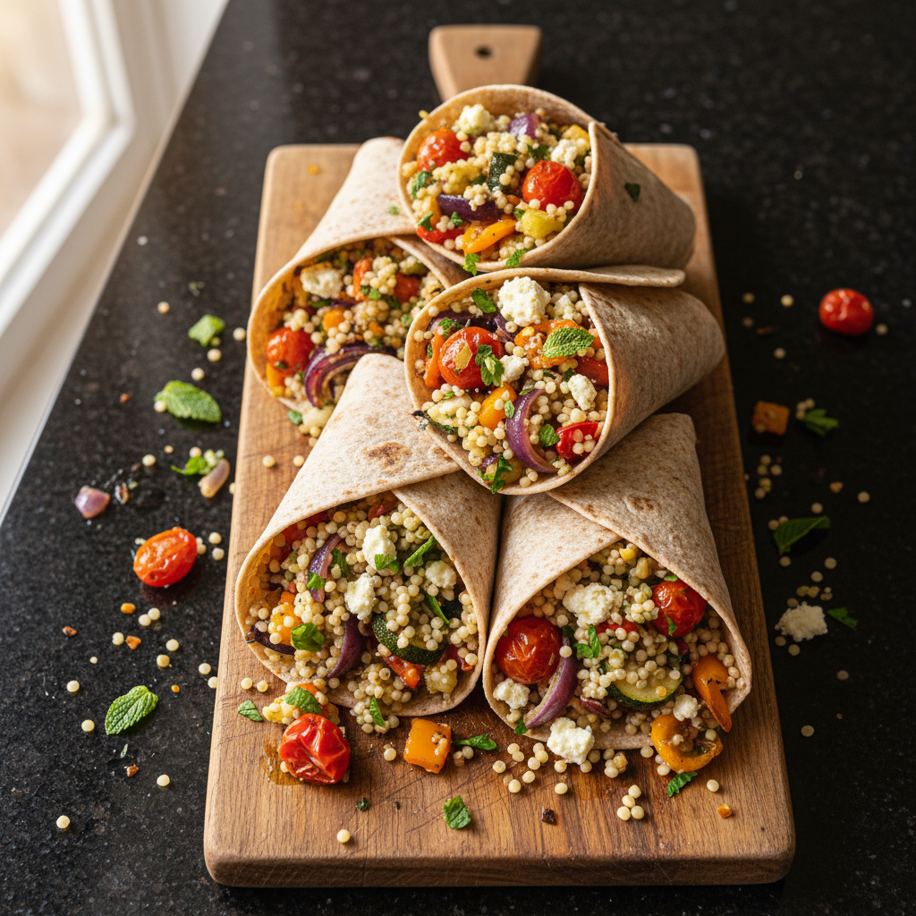 Lively Couscous Lunch Wraps