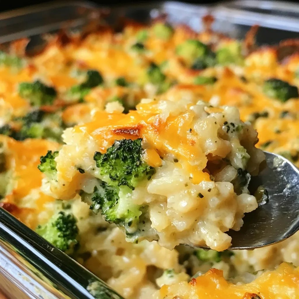 Cheesy Broccoli-Rice Casserole