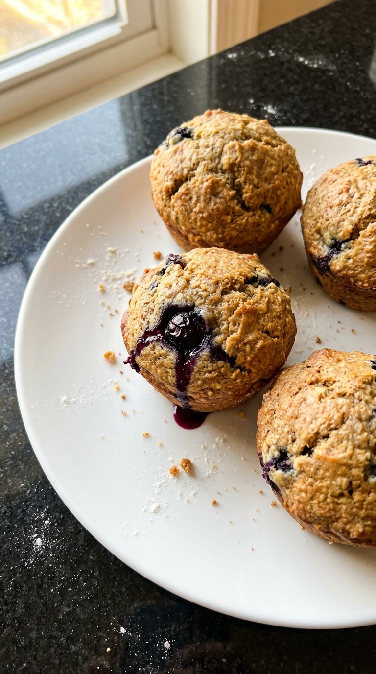 Sourdough Blueberry Muffins Extraordinaire