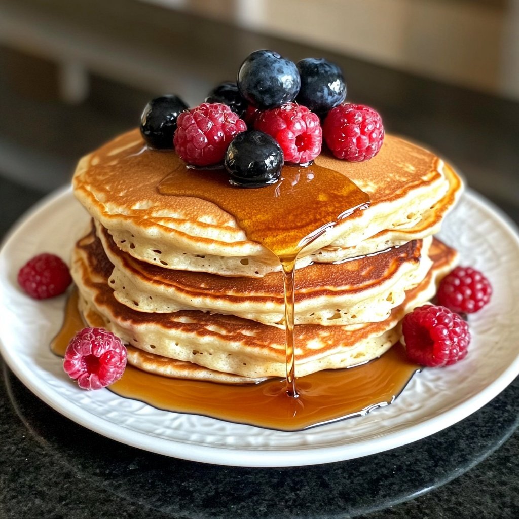 Fluffy Buttermilk Pancakes