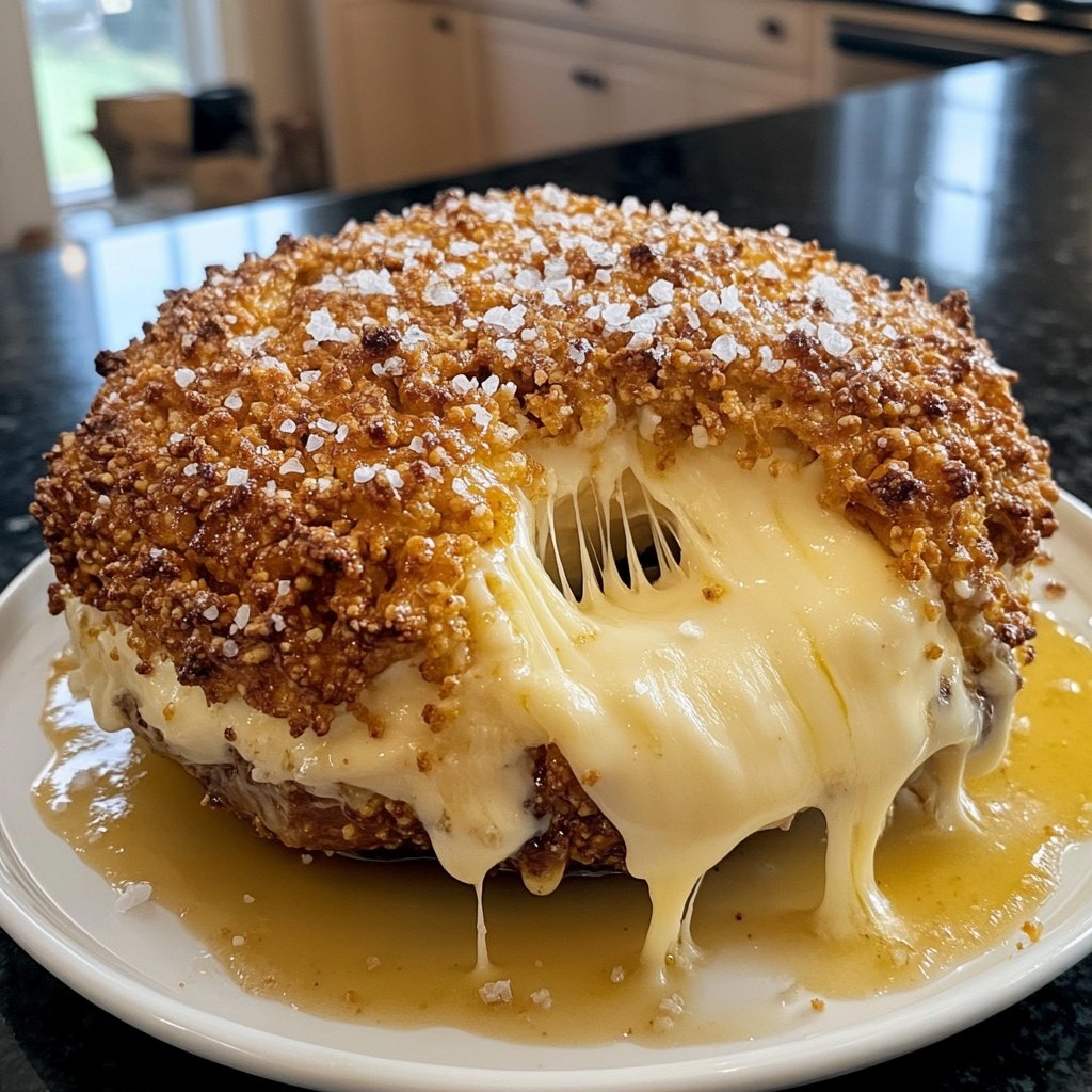 Pretzel Crusted Camembert