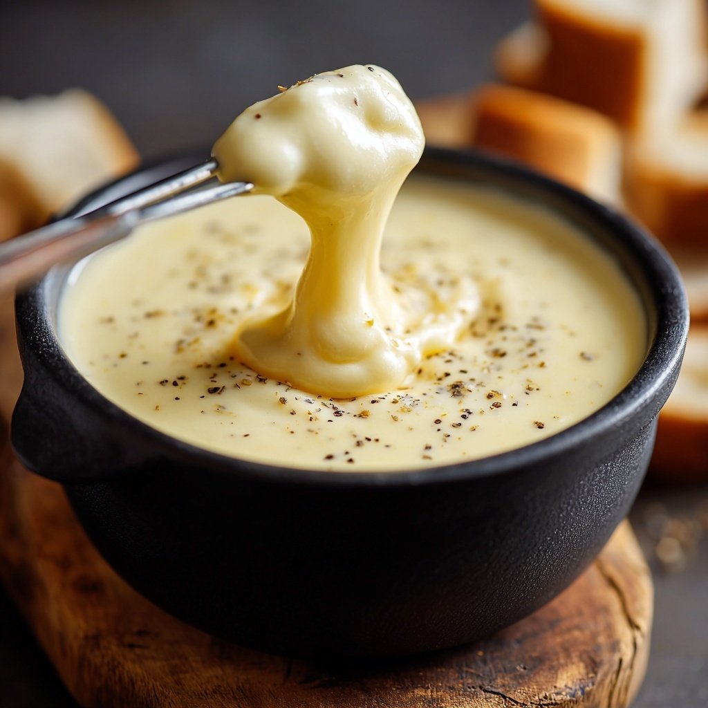 Smooth Vanilla Bean Fondue