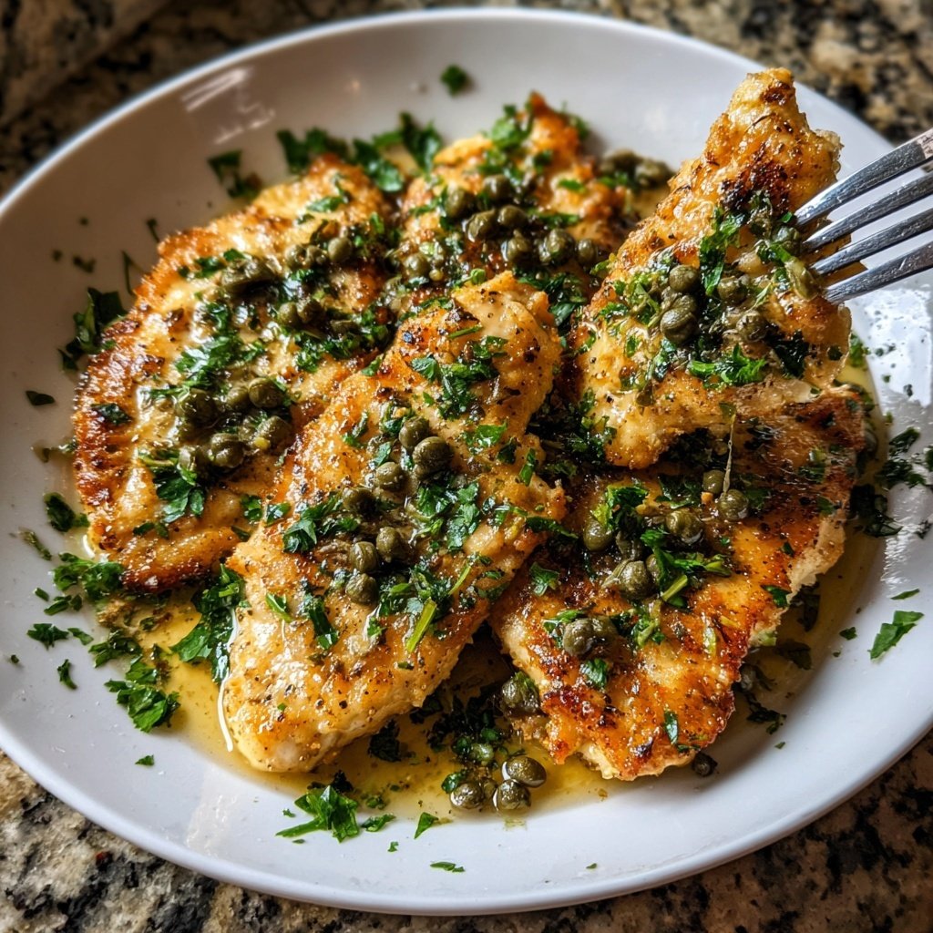 Meyer Lemon Chicken Piccata