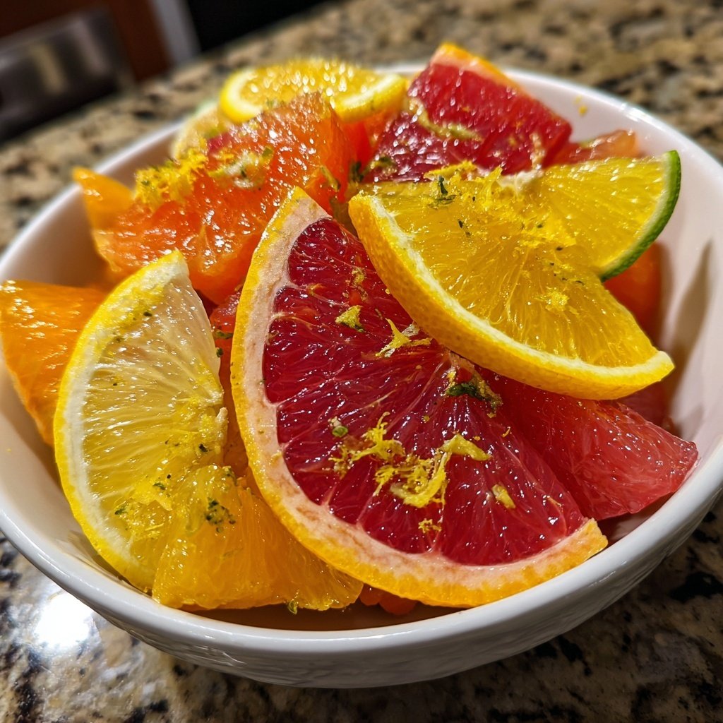 Lemon Orange Grapefruit Citrus Salad