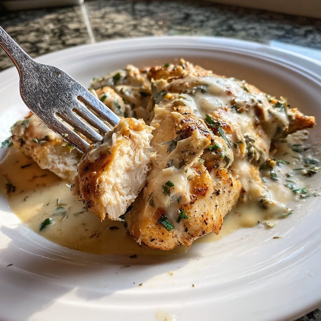 Creamy Chicken Breast with Egg Noodles