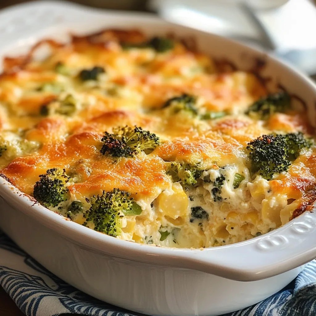 Ultimate Cheesy Broccoli Casserole